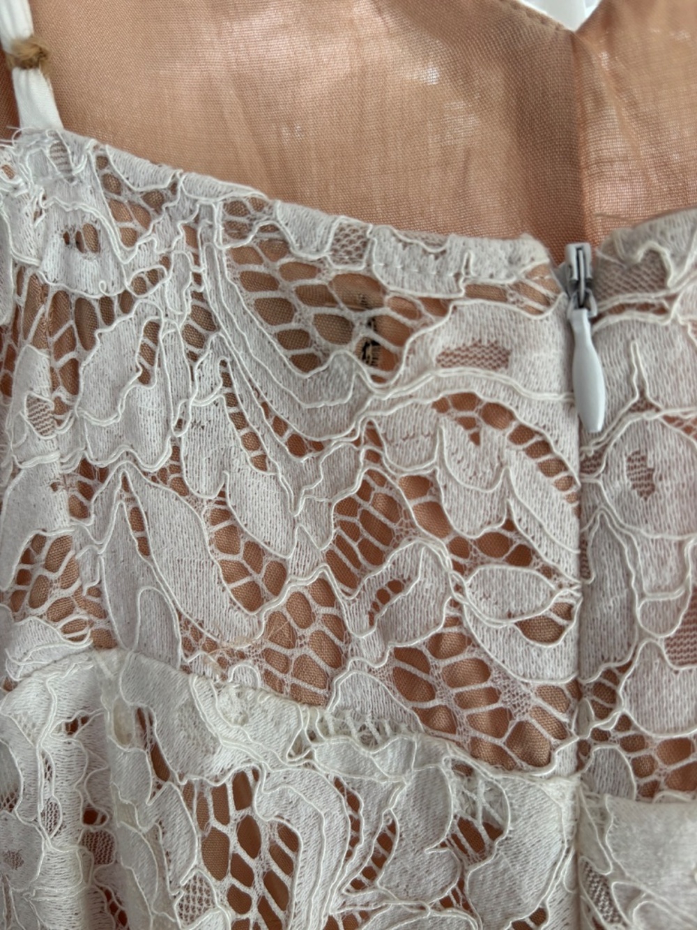 Lulus One Wish White Lace Midi Dress - Size M - Picture 3 of 5